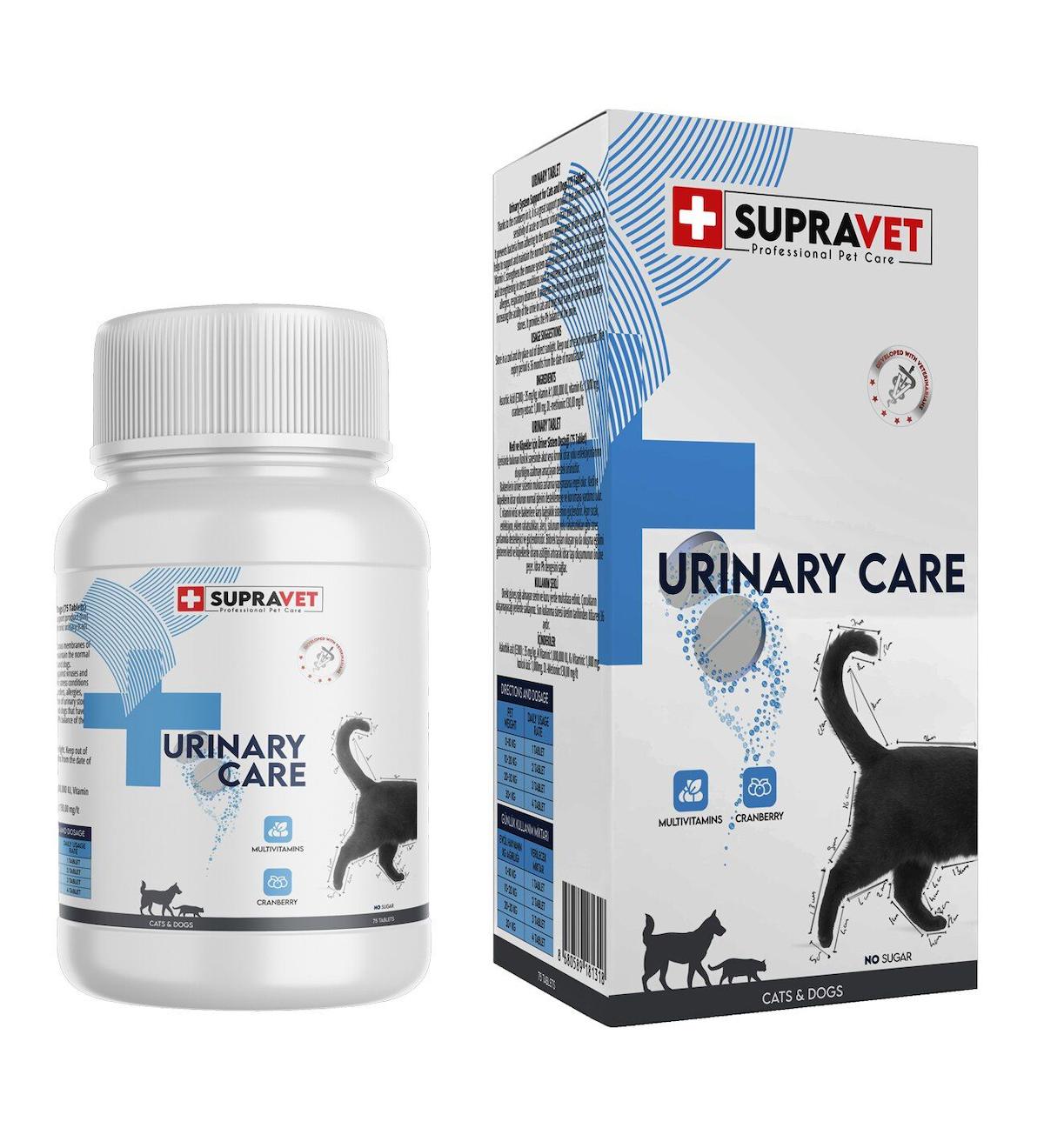 Supra Vet Multivitamini Bağışıklık Güçlendirici Yavru-Yetişkin Kedi Vitamini Tablet 75 Adet