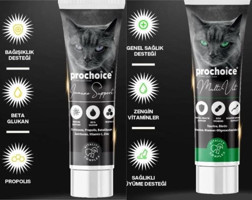 Prochoice Multivitamini Bağışıklık Güçlendirici Yavru-Yetişkin Kedi Vitamini Macun 100 ml