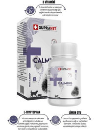 Supra Vet D Vitamini Sakinleştirici Etki Kedi Vitamini Tablet 75 Adet