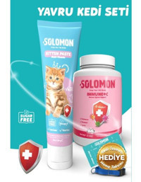 Solomon Multivitamini Bağışıklık Güçlendirici Tüm Yaşlar Kedi Vitamini Macun 100 gr