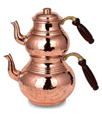 Saint Belisama Klasik Küçük Boy Mini Bakır Çaydanlık Rose