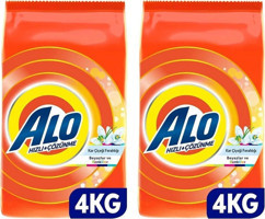 Alo Beyazlar-Renkliler İçin Yıkama Toz Deterjan 2x4 kg