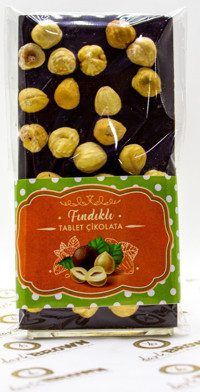 Dark Brown Fındıklı Bitter Çikolata 100 gr 3'lü