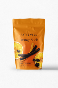 Patiswiss Çubuk Portakallı Bitter Çikolata 80 gr