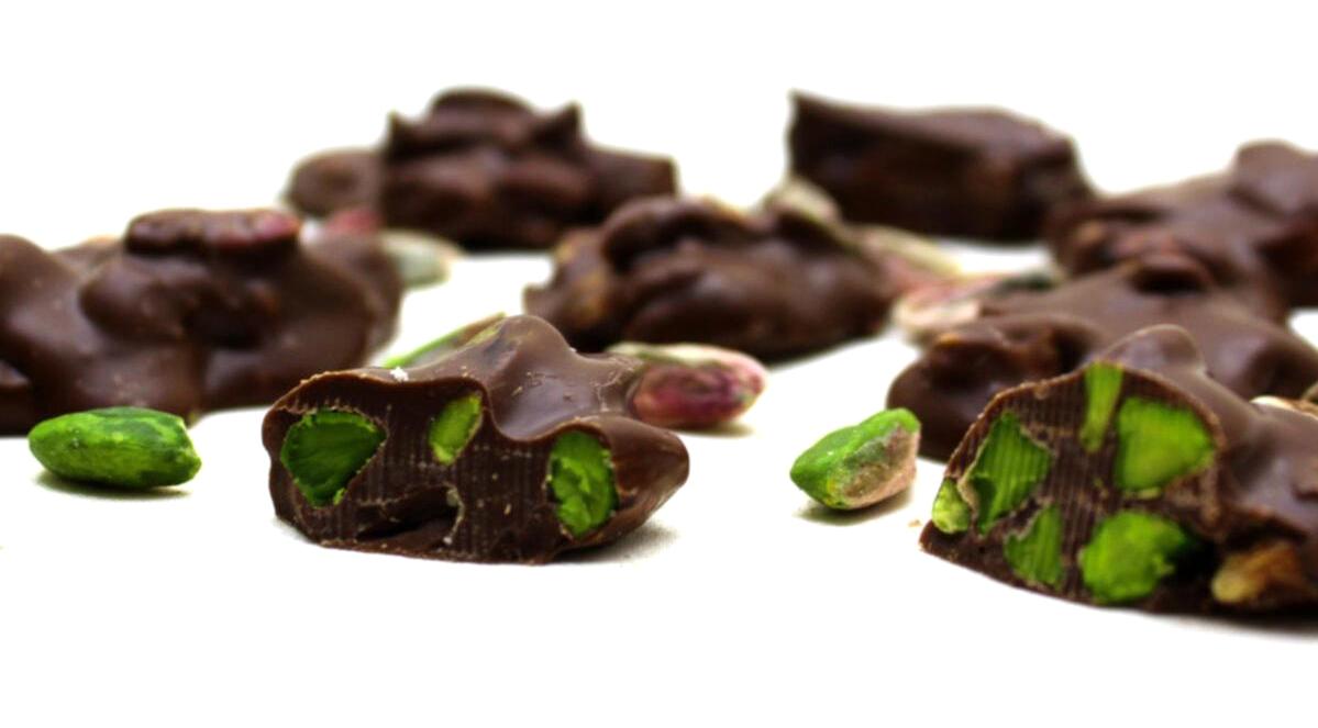 Dark Brown Roche Antep Fıstıklı Sütlü Çikolata 500 gr