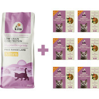 Kito Somonlu Düşük Tahıllı Yavru Kuru Kedi Maması 2 kg
