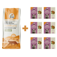 Kito Somonlu Düşük Tahıllı Yetişkin Kuru Kedi Maması 2 kg