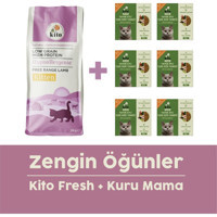 Kito Tavuklu Düşük Tahıllı Yavru Kuru Kedi Maması 2 kg