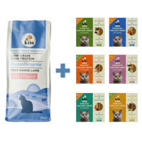 Kito Sterilised Kısırlaştırılmış Düşük Tahıllı Yetişkin Kuru Kedi Maması 2 kg
