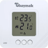 Baymak Logi 30 Derece 0.1 Derece Hassasiyet Kablosuz Dijital Termostat
