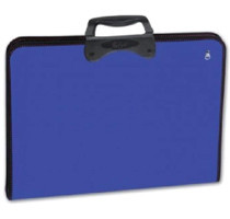 Abka Pro Art Fermuarlı Mor Plastik Resim Çantası 37x54 cm