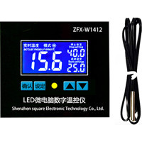 Zfx ZFX-W1412A 110 Derece 0.1 Derece Hassasiyet Kablolu Dijital Termostat