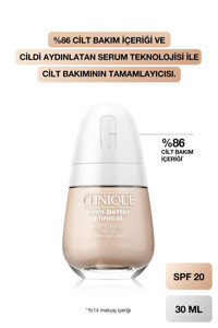 Clinique Even Better Clinical Wn 01 Flax Su Bazlı Güneş Koruyuculu Likit Serum Fondöten 30 ml