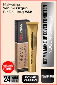 New Well Derma Platinium Güneş Koruyuculu Krem Tüp Fondöten 30 ml