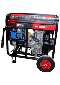 Attlas BT 8800E 9.3 kVa Elektrikli/Marşlı Dizel Jeneratör