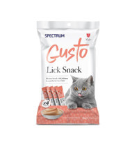 Spectrum Gusto Lick Snack Somon Çorba Yavru-Yetişkin Yaş Kedi Maması 4x15 gr