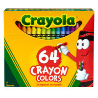 Crayola Crayon Colors 64'lü Mum Pastel Boya