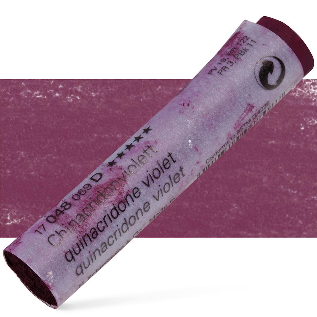 Schmincke Soft Quinacridone Violet 048 D Kalem Pastel Boya