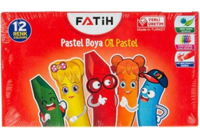 Fatih 34012 0034 12'li Yağlı Pastel Boya