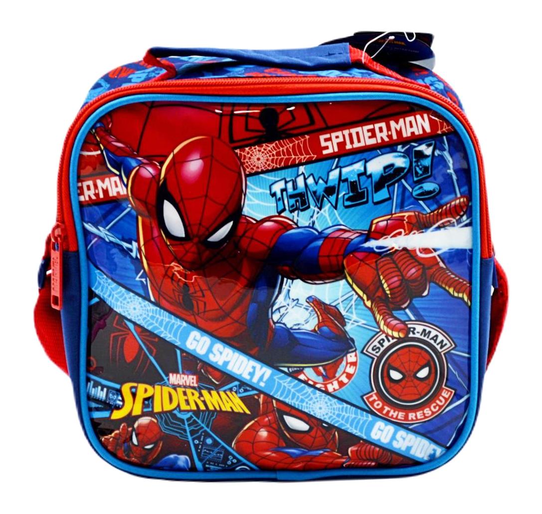Otto 48113 Termoslu Spiderman Kırmızı - Mavi Beslenme Çantası