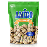 Amigo Ana Çıtlak Kabuklu Çiğ Tane Antep Fıstığı 150 gr