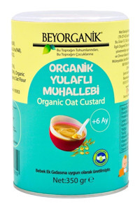 Beyorganik Ek Gıda Laktozsuz Tahıllı Glutensiz Organik Keçiboynuzu Kaşık Maması 350 gr