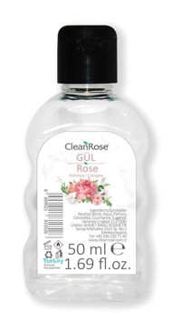 Clean Rose Gül Pet Kolonya 50 ml