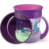 Nuk Mini Magic Akıtmaz Kulplu 6 Ay+ 160 ml Alıştırma Bardağı Çok Renkli