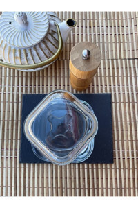 Paşabahçe Plus Kare Cam Saklama Kabı 395 ml