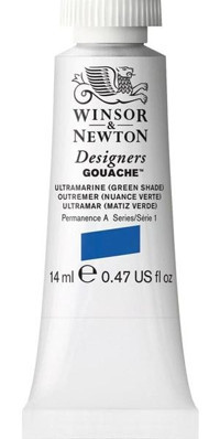 Winsor & NewtonDesigners 667 S.1 Tüp Mavi 14 ml Guaj Boya