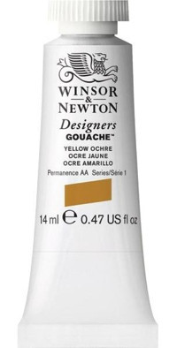Winsor & NewtonDesigners Tüp Sarı 14 ml Guaj Boya