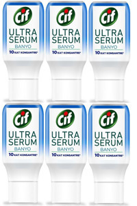 Cif Ultra Serum Konsantre Serum Banyo Temizleyici 6x70 ml