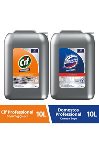 Cif Professional Sıvı Mutfak ve Banyo Temizleyici 2x10 lt