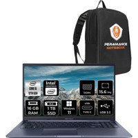 Asus Vivobook 15 X1502ZA-EJ1644 EJ1644P76 Dahili Intel Iris Xe Graphics Eligible Intel Core i5 1235U 16 GB Ram 1 TB SSD 15.6 inç Full HD Windows 11 Home Laptop + PER4 Çanta