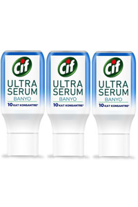 Cif Ultra Serum Konsantre Sprey Banyo Temizleyici 3x70 ml