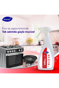 Diversey Grill D9 Sprey Mutfak ve Banyo Temizleyici 750 ml