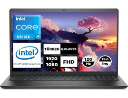 Dell Vostro 3520 N5315PVNB3520U029 Dahili Intel Iris Xe Graphics Eligible Intel Core i5 1235U 16 GB Ram 512 GB1 TB SSD 15.6 inç Full HD Windows 11 Pro Laptop