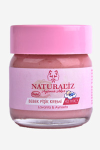 Naturaliz Beauty Parfümsüz Parabensiz Pişik Kremi 40 ml