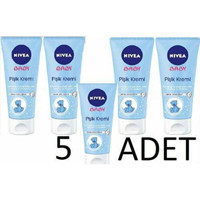 Nivea Baby Skin Sentive Parfümsüz Parabensiz Pişik Kremi 5x100 ml