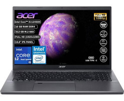 Acer Aspire NX.KN4EY.002 Dahili Intel UHD Graphics Intel Core i5 12450H 16 GB Ram 512 GB SSD 15.6 inç Full HD FreeDos Laptop