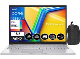 Asus Vivobook X1504ZA-BQ324 Dahili Intel Iris Xe Graphics Eligible Intel Core i7 1255U 16 GB Ram 1 TB SSD 15.6 inç Full HD Windows 11 Home Laptop