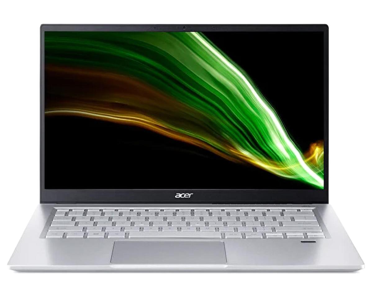 Acer Swift 3 SF314-43 NX.AB1EY.002 Dahili AMD Radeon RX Vega 7 AMD Ryzen 5 5500U 8 GB Ram 512 GB SSD 14 inç Full HD Linux Laptop