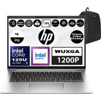 HP Elitebook 840 G118A4U5EA06 Dahili Intel AI Boost Intel Core Ultra 5 125U 32 GB DDR5 Ram 1 TB SSD 14 inç Full HD Windows 11 Pro Laptop + Zetta Çanta