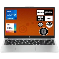 HP 250 G10 8A542EAVB16 Dahili Intel Iris Xe Graphics Eligible Intel Core i7 1355U 16 GB Ram 512 GB SSD 15.6 inç Full HD Windows 11 Pro Laptop