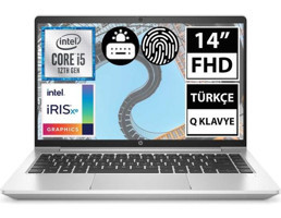 HP Probook 440 G9 6S6W4EA Dahili Intel Iris Xe Graphics Eligible Intel Core i5 1235U 8 GB Ram 512 GB SSD 14 inç Full HD FreeDos Laptop