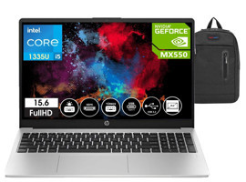 HP 250 G10 G18A539EA15 Harici GeForce MX550 Intel Core i5 1335U 64 GB Ram 1 TB SSD 15.6 inç Full HD FreeDos Laptop + Çanta