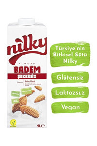 Nilky Şekersiz Badem Sütü Laktozsuz 12'li 1 lt
