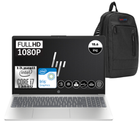 HP 15 FD0013NT 88T57EAF02 Dahili Intel Iris Xe Graphics Eligible Intel Core i7 1355U 32 GB Ram 1 TB SSD 15.6 inç Full HD FreeDos Laptop + Zetta Çanta