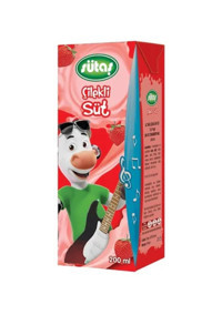 Sütaş Çilekli Süt 27'li 200 ml