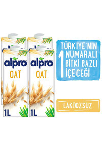 Alpro Yulaf Sütü Laktozsuz 4'lü 1 lt